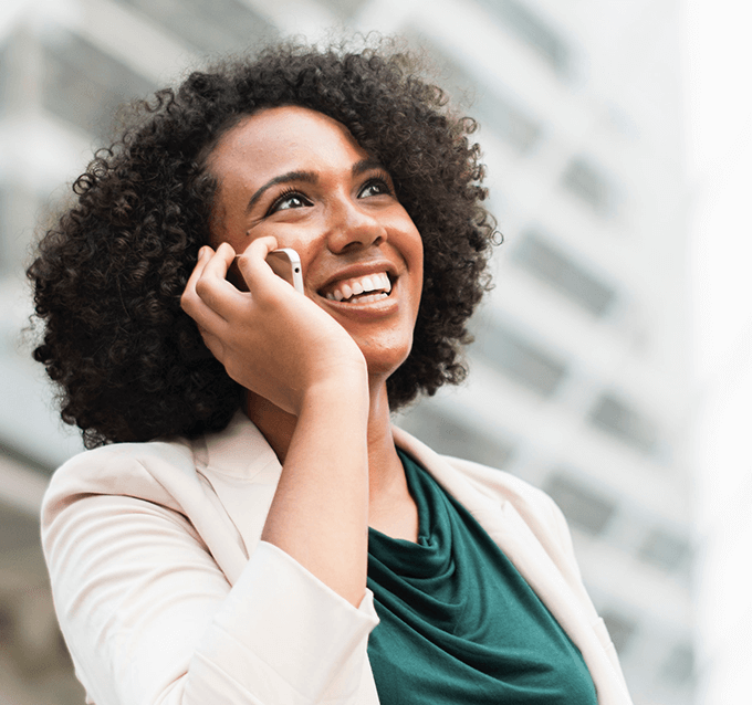 Girl On Phone