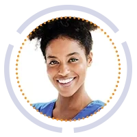 Smiling woman representing LASIK candidacy quiz at Goel Vision.